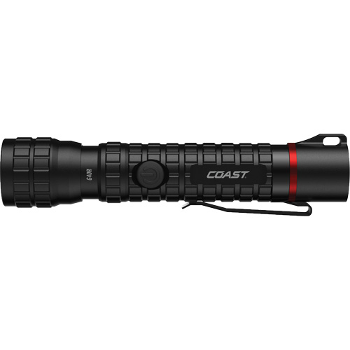 G40R Waterproof Flashlight with Twist Focus, LED, 650 Lumens, Rechargeable Batteries Canadian Safety Group Inc.