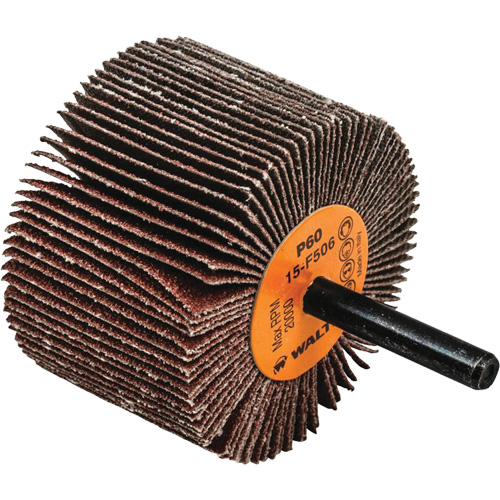 Coolcut Flap Wheel, Aluminum Oxide, 60 Grit, 2-1/2" x 1-1/2" x 1/4" Canadian Safety Group Inc.