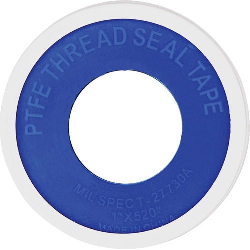 PTFE Thread Tape, 520" L x 1" W, White Canadian Safety Group Inc.