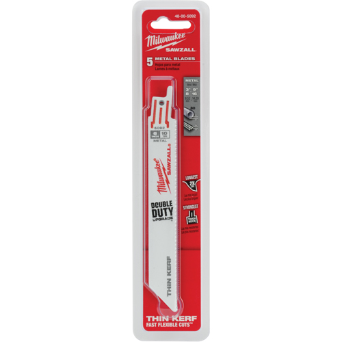 Sawzall&reg; Metal-Cutting Blade, Bi-Metal, 10 TPI, 6" L Canadian Safety Group Inc.