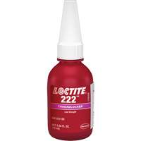 Compos&eacute; de blocage 222 petite vis, Mauve, Basse, 10 ml, Bouteille Canadian Safety Group Inc.
