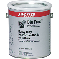 Rev&ecirc;tement antid&eacute;rapant robuste pour plancher Big Foot de calibre pi&eacute;ton, 1 gal., &eacute;poxy, Noir Canadian Safety Group Inc.