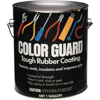 Rev&ecirc;tement de caoutchouc robuste Color Guard, Rouge, Gallon Canadian Safety Group Inc.