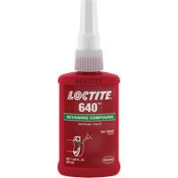 Compos&eacute; de retenue 640 r&eacute;sistance moyenne/haute temp&eacute;rature, 50 ml, Bouteille, Vert Canadian Safety Group Inc.