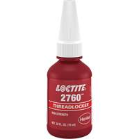 Compos&eacute; de blocage 2760 adh&eacute;sif instantan&eacute;, Rouge, &eacute;lev&eacute;, 10 ml, Bouteille Canadian Safety Group Inc.