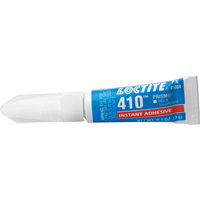 410 Instant Adhesive, Black, Tube, 3 g Canadian Safety Group Inc.