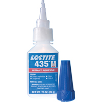 435 Surface Insensitive Instant Adhesive, Clear, Bottle, 20 g Canadian Safety Group Inc.