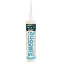 NuFlex&reg; 302 Bath And Kitchen Silicone Sealant, 300 ml, Cartridge, Clear Canadian Safety Group Inc.