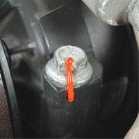 Cross Check Torque Seal&reg; Tamper-Proof Indicator Paste, 1 fl. oz., Tube, Orange Canadian Safety Group Inc.
