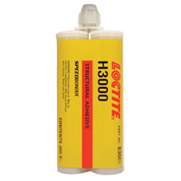 Adh&eacute;sif structural tout usage H3000, Deux composants, Cartouche double, 400 ml, Cr&egrave;me Canadian Safety Group Inc.