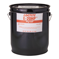 Adh&eacute;sifs structuraux &agrave; s&eacute;chage rapide E-20P, 5 gal., Seau, Deux composants, Blanc Canadian Safety Group Inc.
