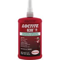 Compos&eacute; de retenue Loctite 638, 250 ml, Bouteille, Vert Canadian Safety Group Inc.