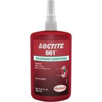 Compos&eacute; de retenue Loctite 661, 250 ml, Bouteille, Jaune Canadian Safety Group Inc.