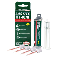 HY 4070 Structural Repair Hybrid Adhesive, Two-Part, Dual Cartridge, 11 g, Off-White Canadian Safety Group Inc.