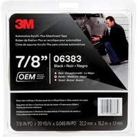 3M Automotive Acrylic Tape, 18 M (60') L x 22 mm (7/8") W, 45 mils, Acrylic Canadian Safety Group Inc.