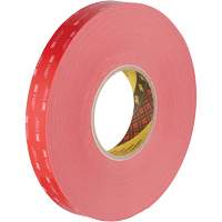 VHB Tape, 32.9 m (108') L x 1117.6 mm (44") W, 0.015 mm, Acrylic Canadian Safety Group Inc.