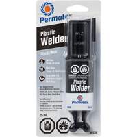 Colle &eacute;poxyde Plastic Welder, 25 ml, Seringue, Deux composants, Noir Canadian Safety Group Inc.