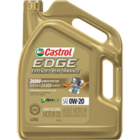 Edge&reg; Extended Performance 0W-20 Motor Oil, 5 L, Jug Canadian Safety Group Inc.