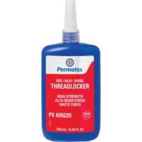 Adh&eacute;sif frein-filet permanent, Rouge, &eacute;lev&eacute;, 250 ml, Bouteille Canadian Safety Group Inc.