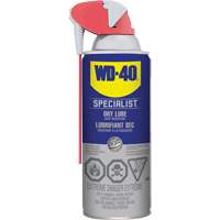 Specialist&reg; Dirt & Dust Resistant Dry Lubricant PTFE Spray, Aerosol Can Canadian Safety Group Inc.