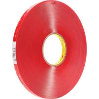 VHB Tape, 66 m (216') L x 6 mm (1/4") W, 23 mils, Acrylic Canadian Safety Group Inc.