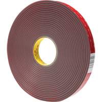 VHB Tape, 66 m (216') L x 6 mm (1/4") W, 23 mils, Acrylic Canadian Safety Group Inc.