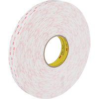 VHB Tape 4950, 33 m (108') L x 25.4 mm (1") W, 45 mils, Acrylic Canadian Safety Group Inc.