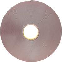 VHB Tape, 33 m (108') L x 25.4 mm (1") W, 91 mils, Acrylic Canadian Safety Group Inc.