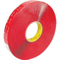4910 Foam Tape, 33 m (108') L x 25.4 mm (1") W, 40 mils, Acrylic Canadian Safety Group Inc.