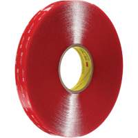 VHB Tape, 33 m (108') L x 12 mm (1/2") W, 40 mils, Acrylic Canadian Safety Group Inc.