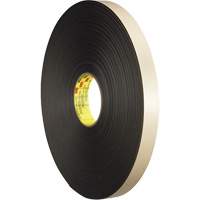 Double-Coated Foam Tape, 66 m (216') L x 12.7 mm (1/2") W, 31 mils, Polyethylene Canadian Safety Group Inc.