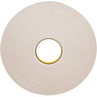 Double-Coated Foam Tape, 66 m (216') L x 12.7 mm (1/2") W, 31 mils, Polyethylene Canadian Safety Group Inc.