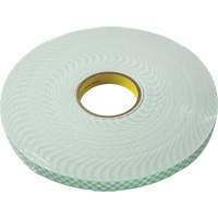 Double-Coated Foam Tape, 33 m (108') L x 18 mm (3/4") W, 62.5 mils, Urethane Canadian Safety Group Inc.