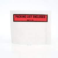 Pochette pour bordereau d'exp&eacute;dition, 5-1/2" lo x 4-1/2" la, Style Insertion par extr&eacute;mit&eacute; Canadian Safety Group Inc.