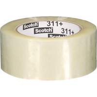 Ruban d'emballage Scotch 311+, Adh&eacute;sif Acrylique, 48 mm (1-22/25") x 100 m (328') Canadian Safety Group Inc.