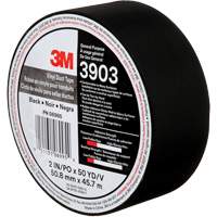 Rubans adh&eacute;sifs en vinyle 3903, 48 mm (2") la x 45 m (148') lo, 6,5 mils, Noir Canadian Safety Group Inc.