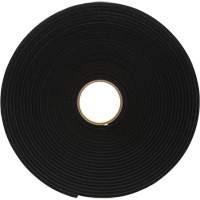 Ruban de mousse en vinyle 4504, 25,4 mm (1") la x 16,5 m (54') lo, 250 mils, Noir Canadian Safety Group Inc.