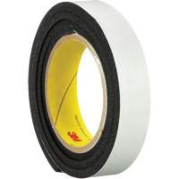 Ruban en mousse de vinyle 4714, 25,4 mm (1") la x 16,5 m (54') lo, 250 mils, Noir Canadian Safety Group Inc.