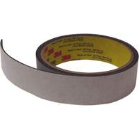 Ruban en mousse de vinyle 4726, 25,4 mm (1") la x 32,9 m (108') lo, 62 mils, Noir Canadian Safety Group Inc.