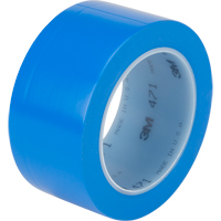 471 Vinyl Tape, 50.8 mm (2") W x 32.9 m (108') L, 5.3 mils, Blue Canadian Safety Group Inc.