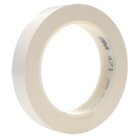 471 Vinyl Tape, 25.4 mm (1") W x 32.9 m (108') L, 5.3 mils, White Canadian Safety Group Inc.