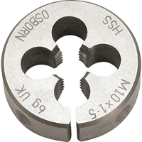 Split Circular Die, M10 X 1.5 Thread, High Speed Steel Canadian Safety Group Inc.