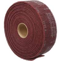 Ruban de nettoyage et de finition Scotch-Brite, Fin, 4" la x 30' lo Canadian Safety Group Inc.