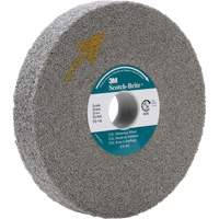 Meule d'&eacute;barbage EXL Scotch-Brite, 8" x 1", Arbre de 3" Canadian Safety Group Inc.
