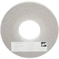 Meules d'&eacute;barbage EXL Scotch-Brite, 8" x 1", Arbre de 3", Oxyde d'aluminium Canadian Safety Group Inc.