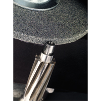 Scotch-Brite EXL Unitized Deburring Wheels, 1" x 1", 3/16" Arbor, 2A Grit, Aluminum Oxide Canadian Safety Group Inc.