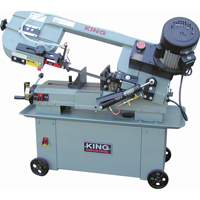 Metal Cutting Band Saws With Geardrive, Horizontal/Vertical, Round 7" and 7" x 12" Rectangular Cutting Capacity Canadian Safety Group Inc.