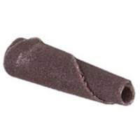 Cartouche de bande abrasive conique ALO, 180 Grain, 3/16" dia., Oxyde d'aluminium, 1" lo, 1/8" Dimension de l'arbre Canadian Safety Group Inc.