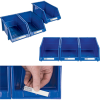 Bac empilable & &agrave; suspendre, 7-7/8" la, 7" h x 17-11/16" p, Rouge Canadian Safety Group Inc.