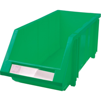 Stack & Hang Bin, 7-7/8" W x 7" H x 17-11/16" D, Green Canadian Safety Group Inc.
